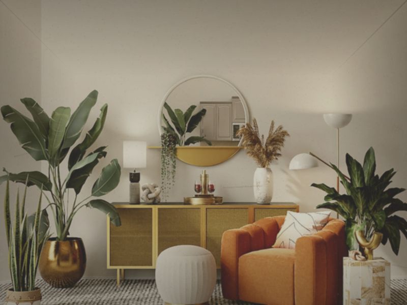 Before — Deep clean living room revival